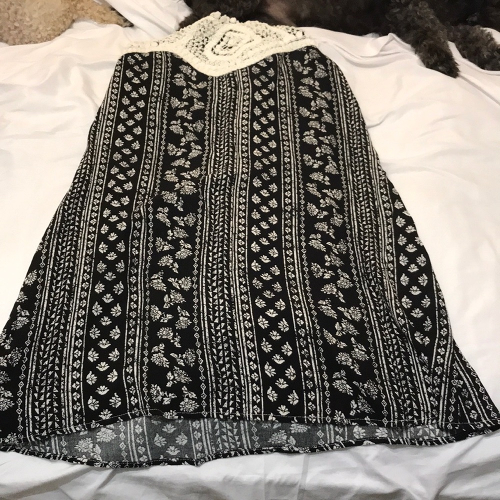 Neck tie sundress